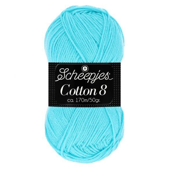 Cotton 8 622 blauw