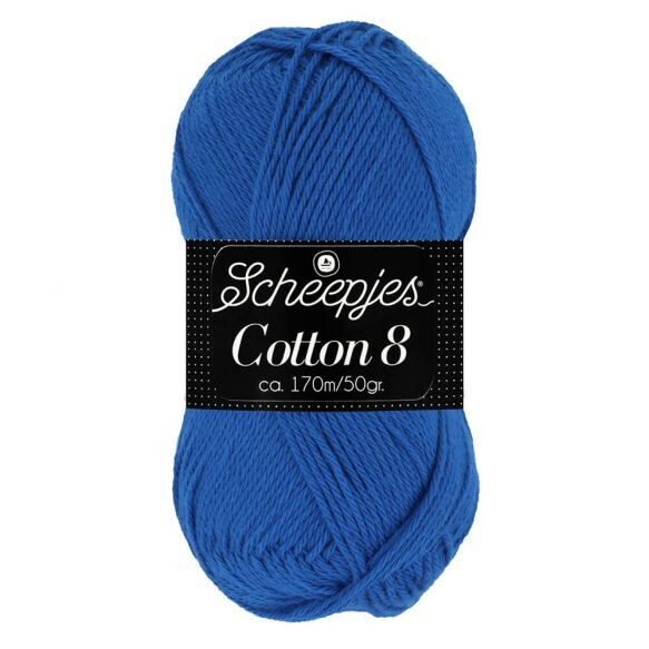 Cotton 8 519 blauw