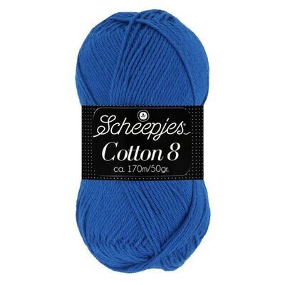 Cotton 8 519 blauw