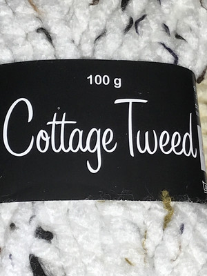 Cottage Tweed white
