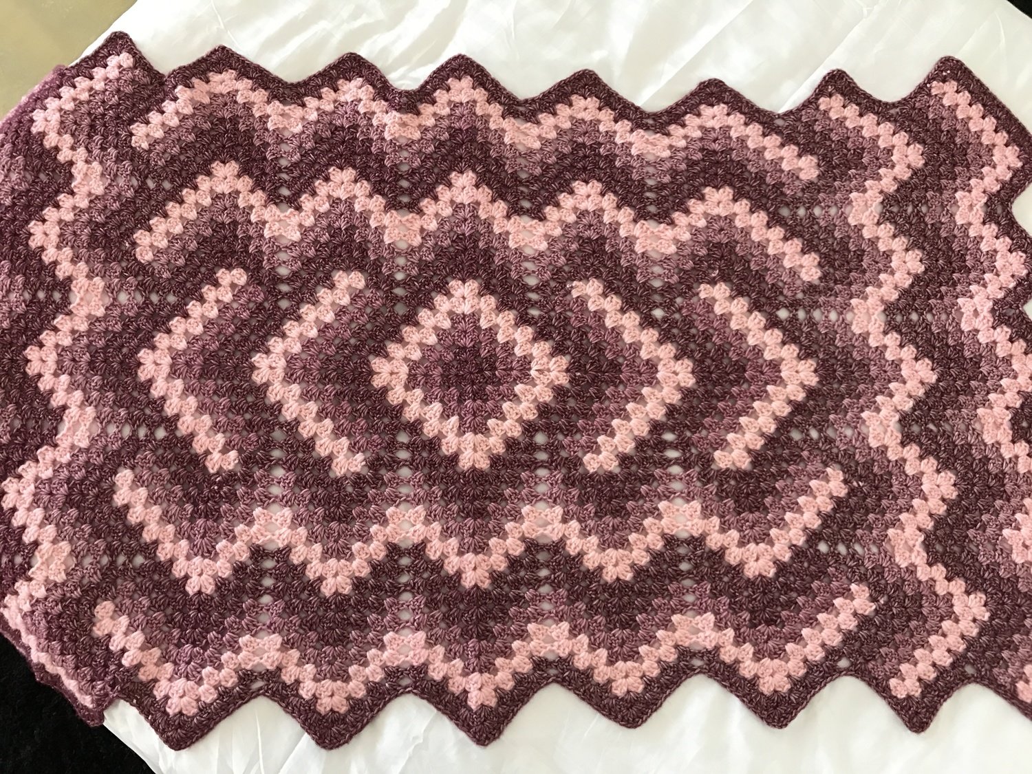 Blanket 'Drop in the Pond" Pink