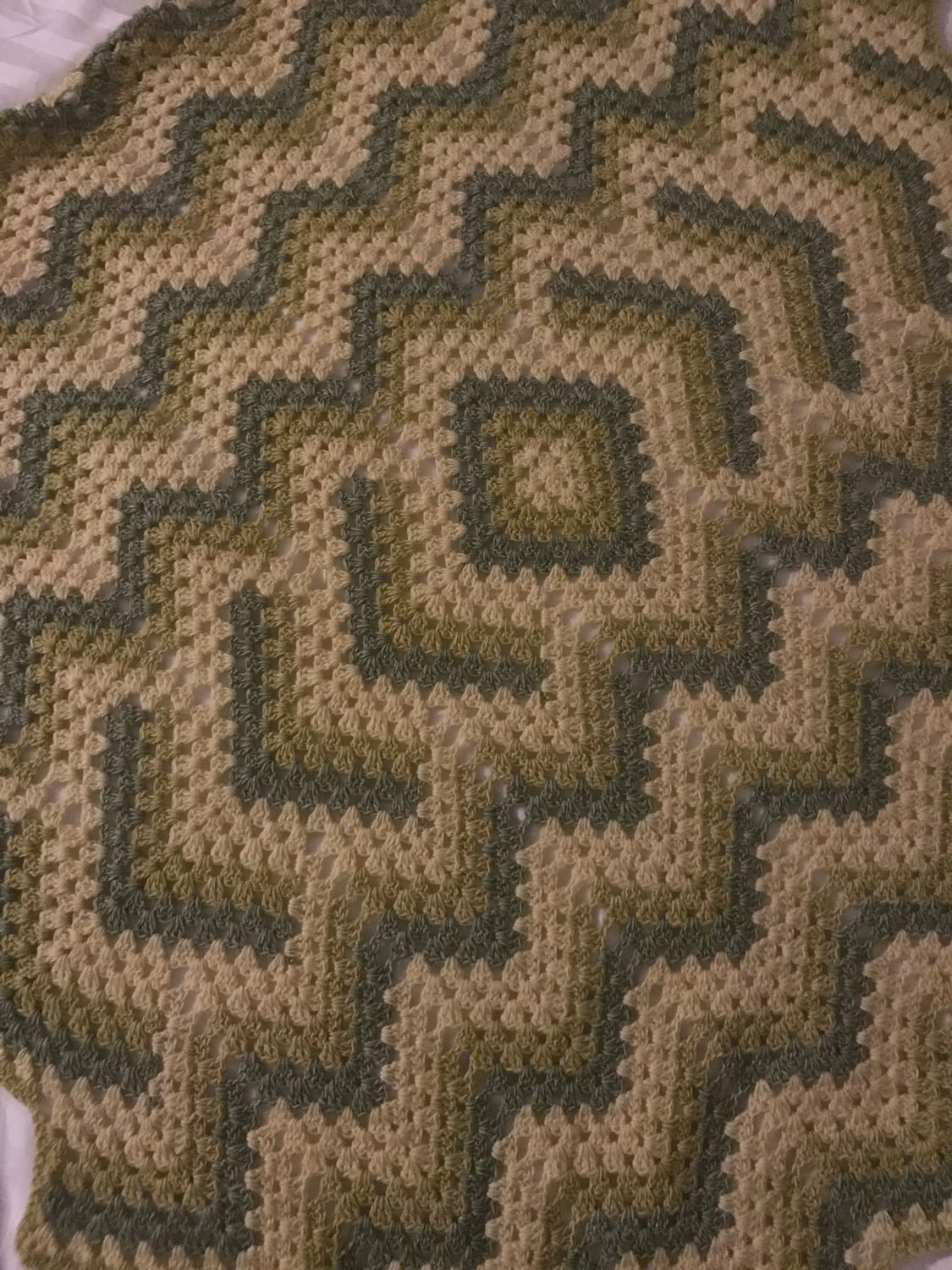 Blanket Drop in the Pond 'Green"