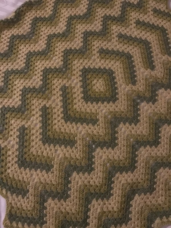 Blanket Drop in the Pond 'Green"