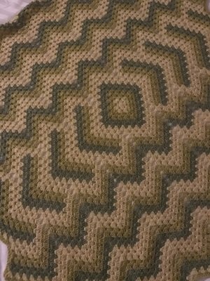 Blanket Drop in the Pond 'Green"