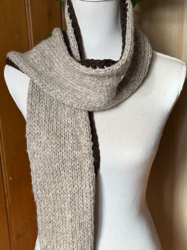 Soft wool scarf – handmade