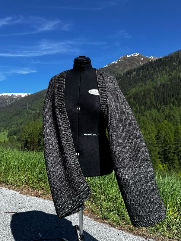 The Mountain Scarf: wide, soft and just right