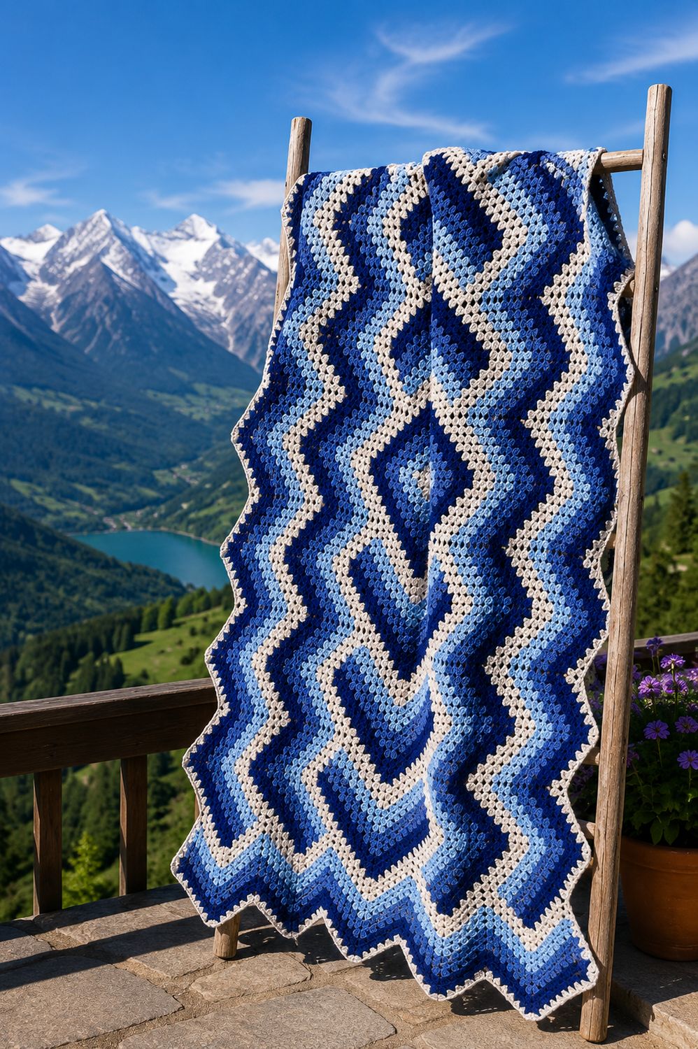 Rhône Alpine Throw