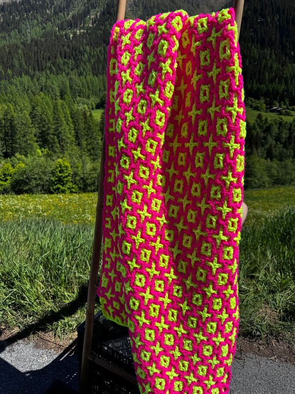 Electric Meadow Blanket