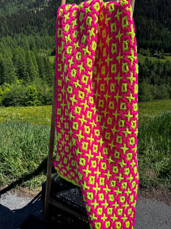 Electric Meadow Blanket