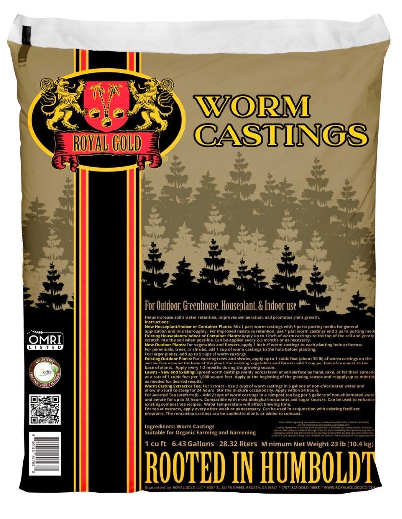 Worm castings 1cf