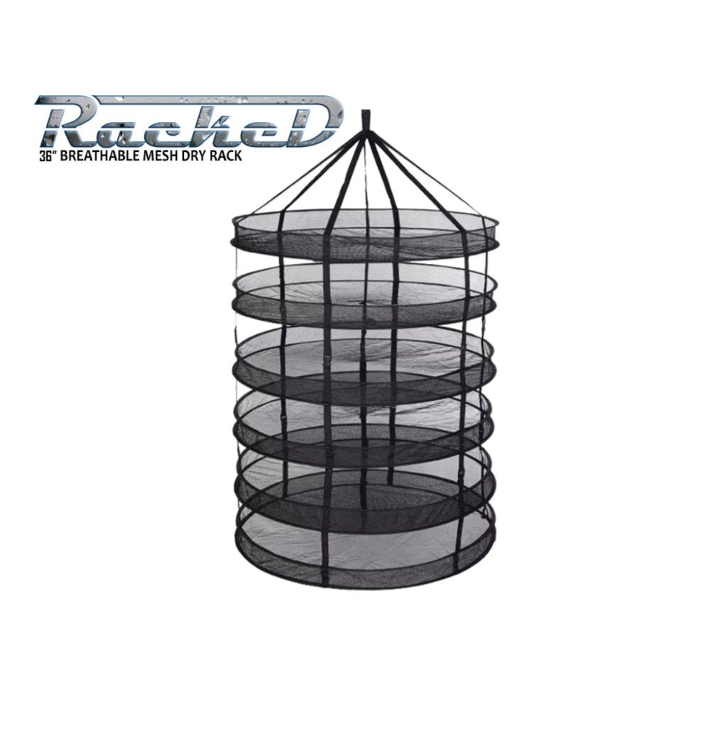 36in breathable dry rack