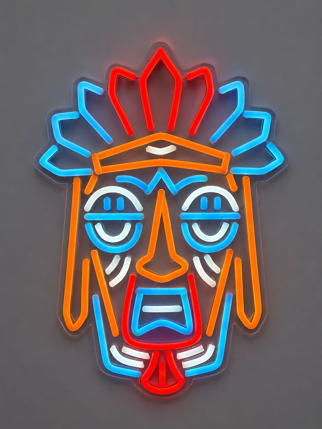 Tiki Mask Indian