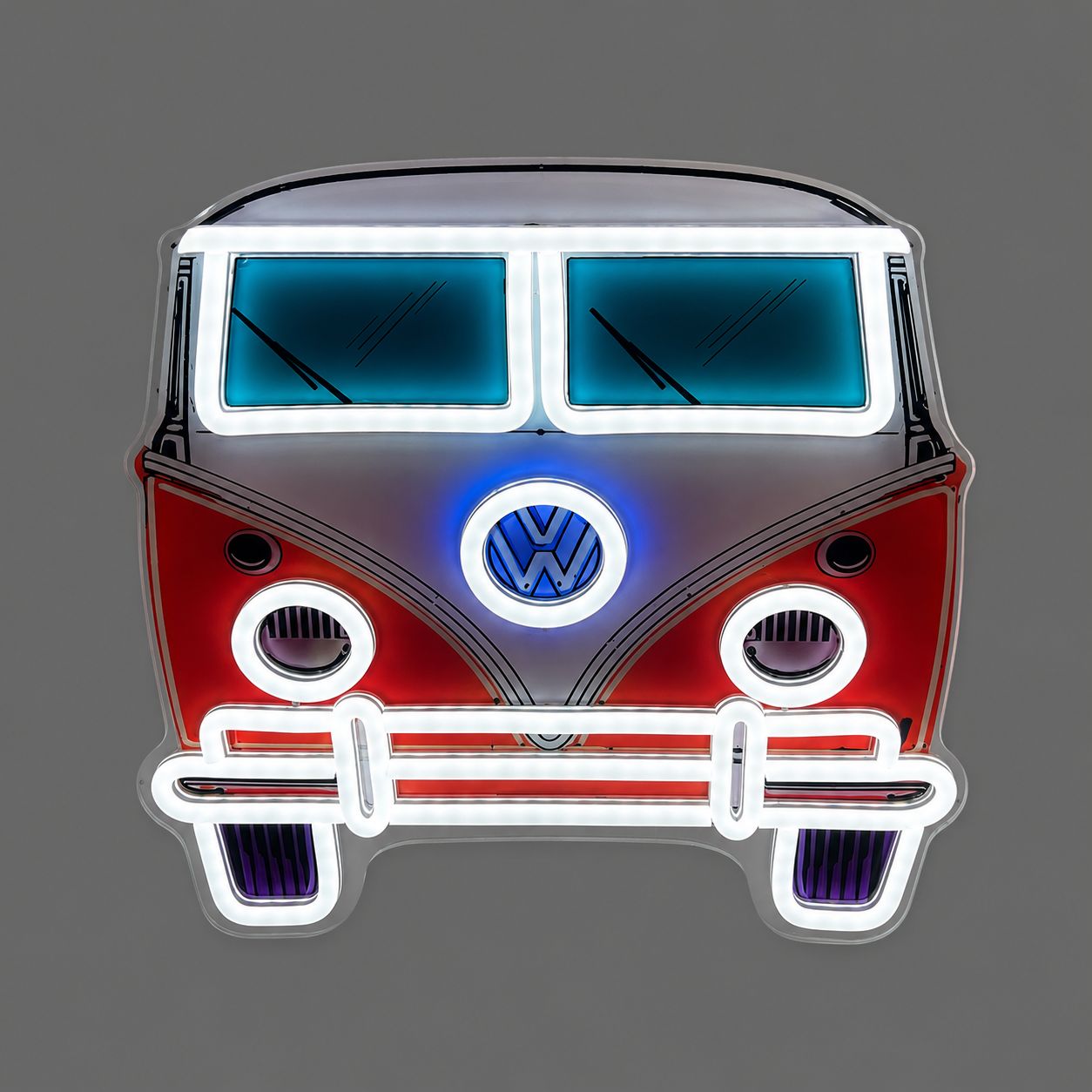 Volkswagen Bus Cast Acrylic LED Neon Sign
