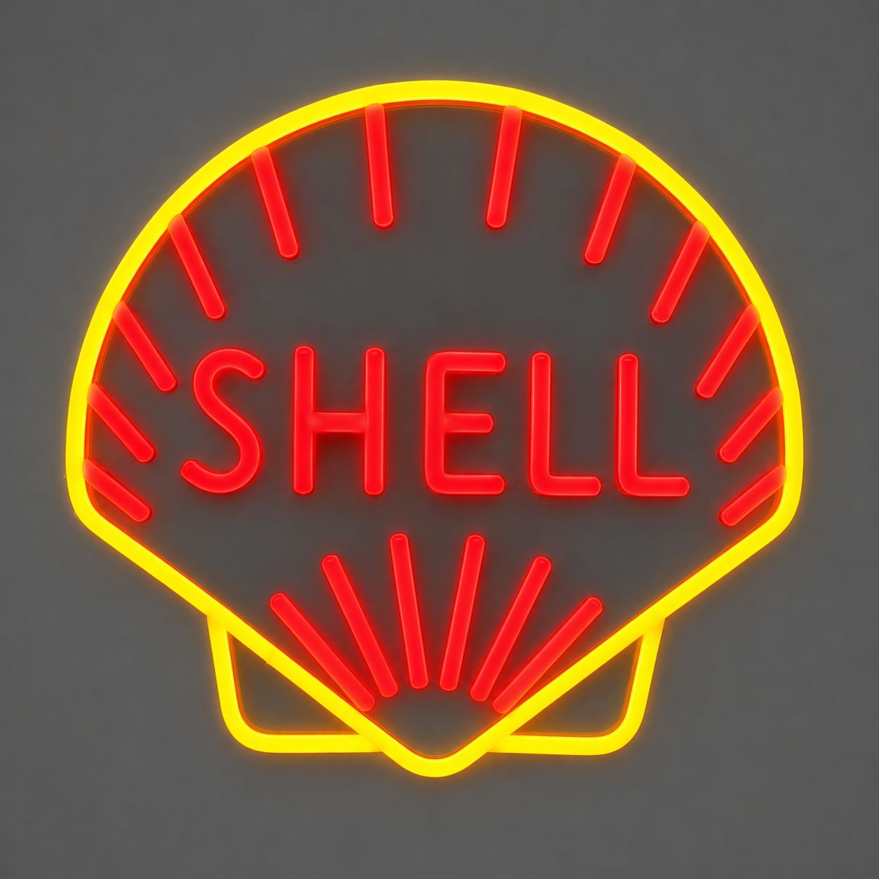 Shell Cast Acrylic LED Neon Sign