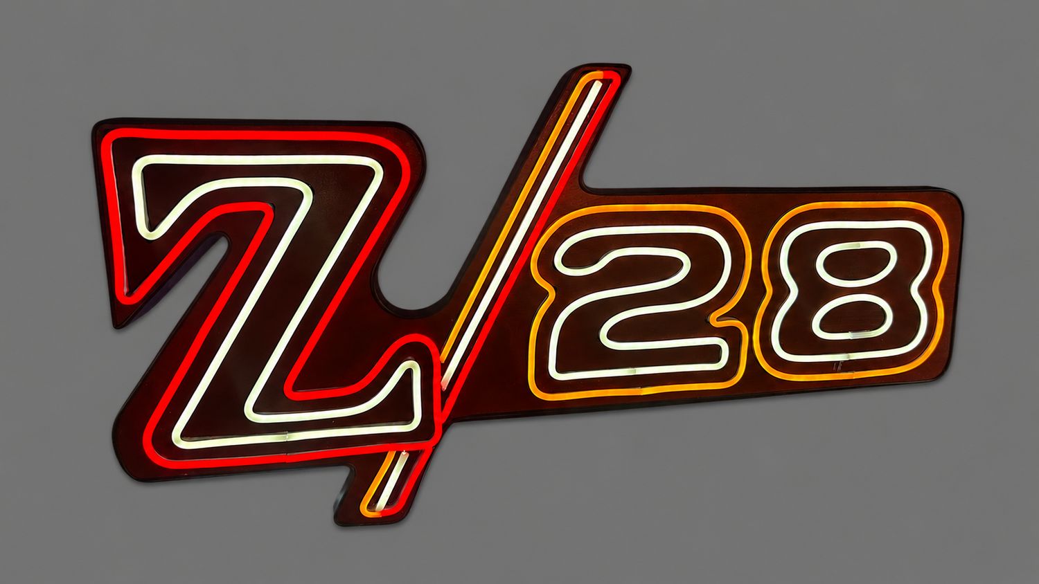 Z/28 LED Neon Sign WOODEN