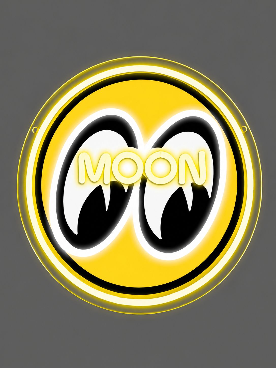 MOON Eyes LED Neon Sign – 16” Round