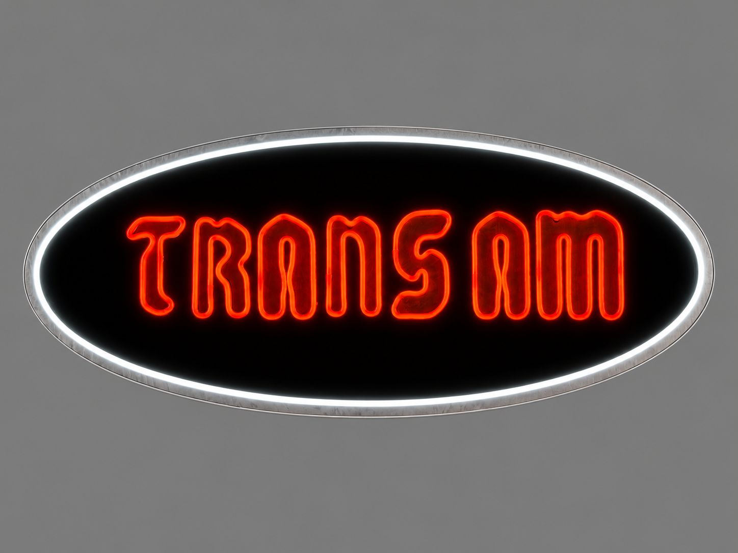 Trans Am LED Neon Sign – One of a Kind-Wooden