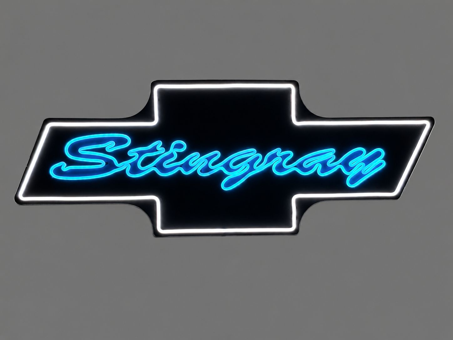 “Stingray” Wooden LED Neon Sign – One of a Kind
