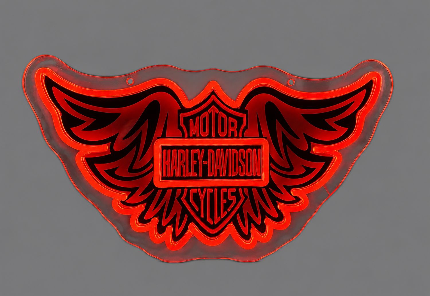 Harley-Davidson Winged Acrylic LED Neon Sign