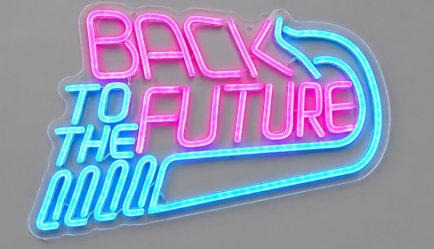 Back to the Future LED Neon Sign