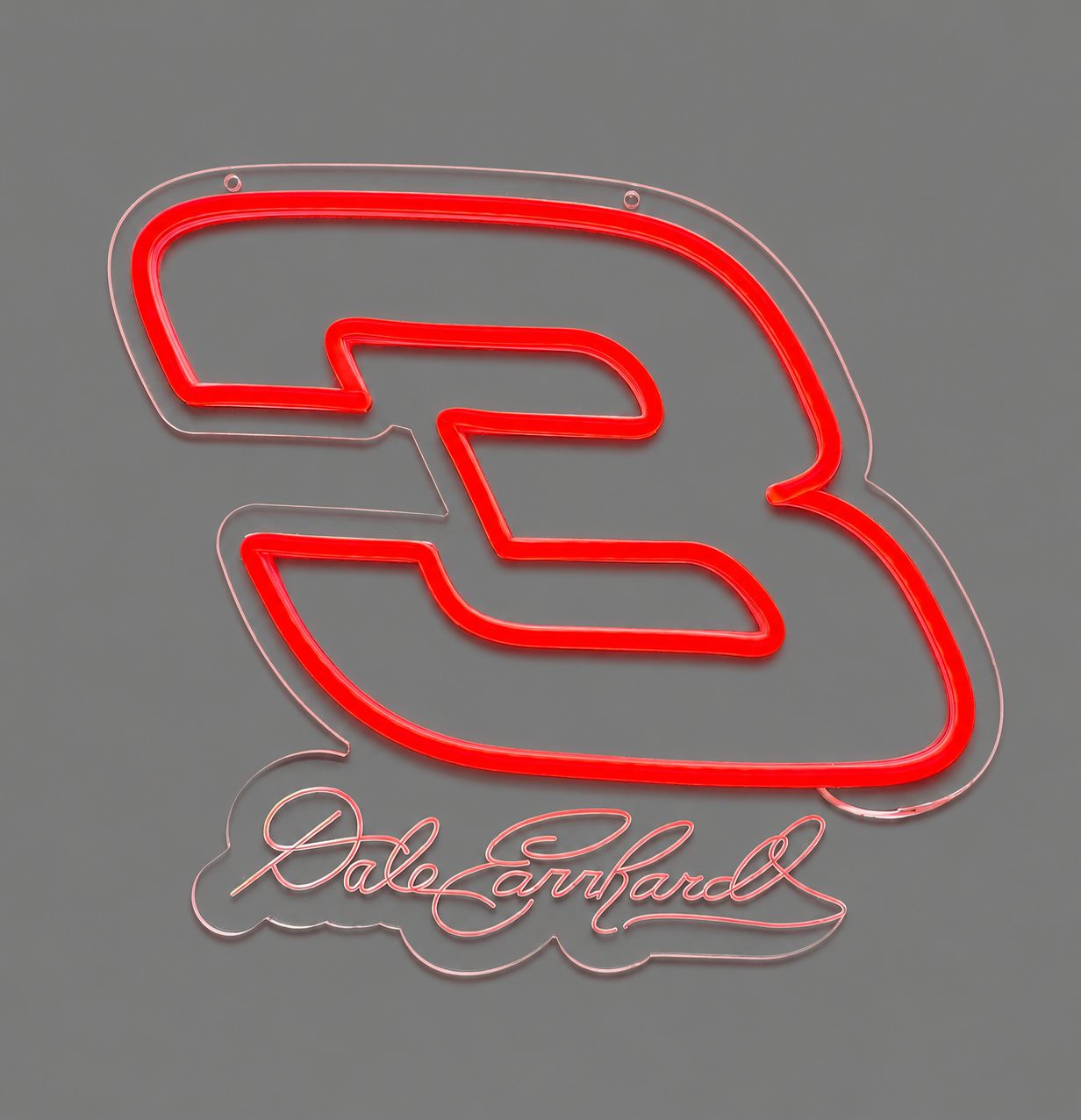 Dale Earnhardt #3 Acrylic LED Neon Sign