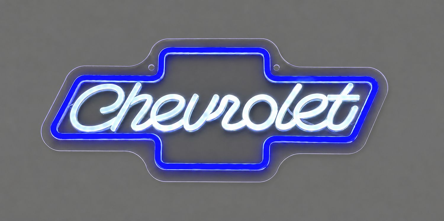 Chevrolet Bowtie LED Neon Sign