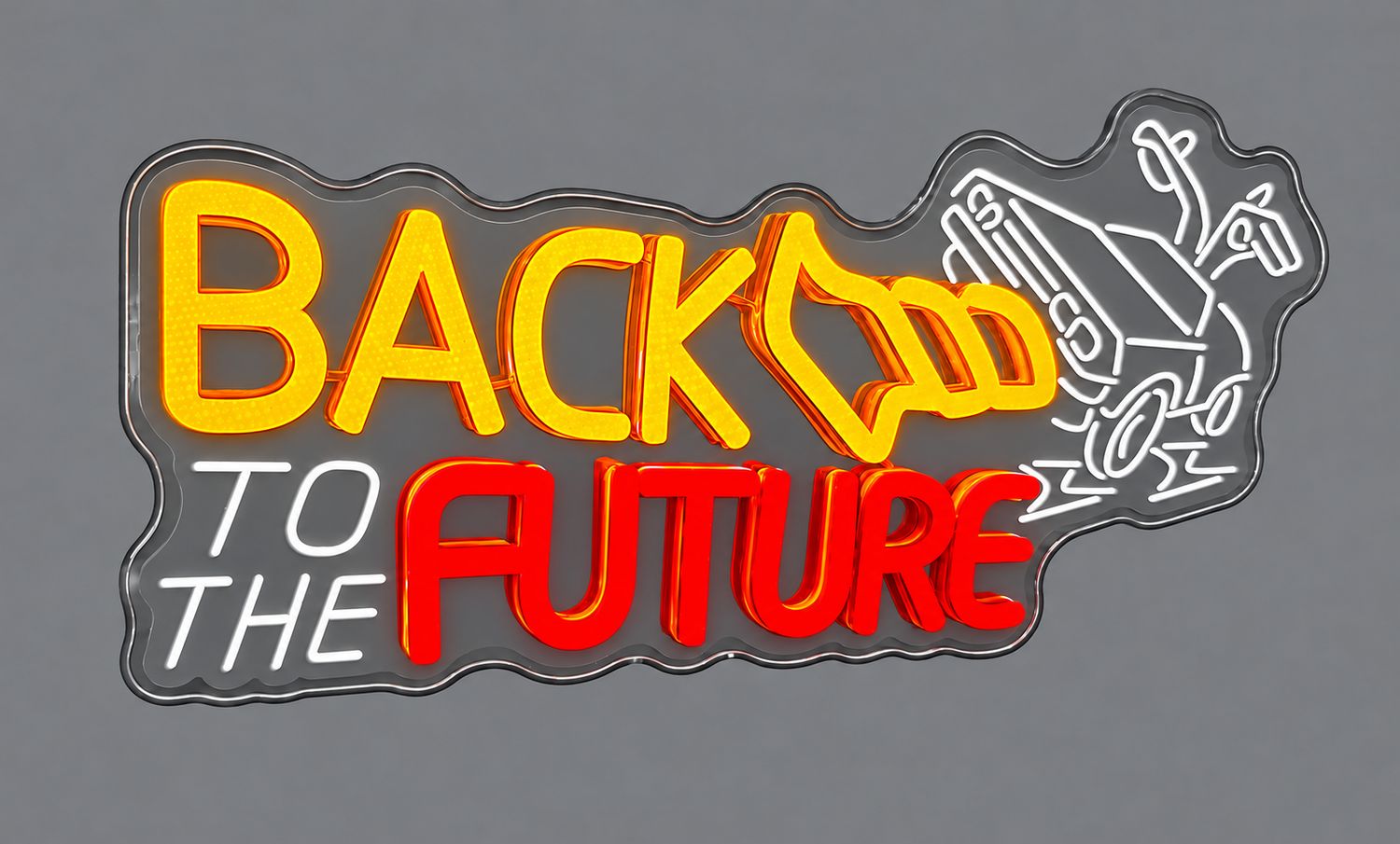 Back to the Future LED Neon Sign