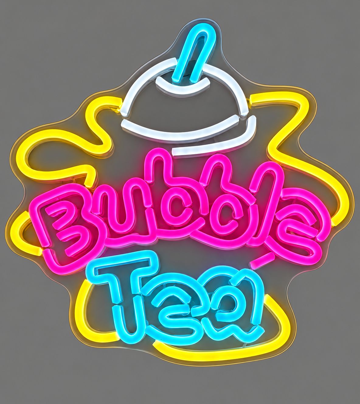 Bubble Tea LED Neon Sign