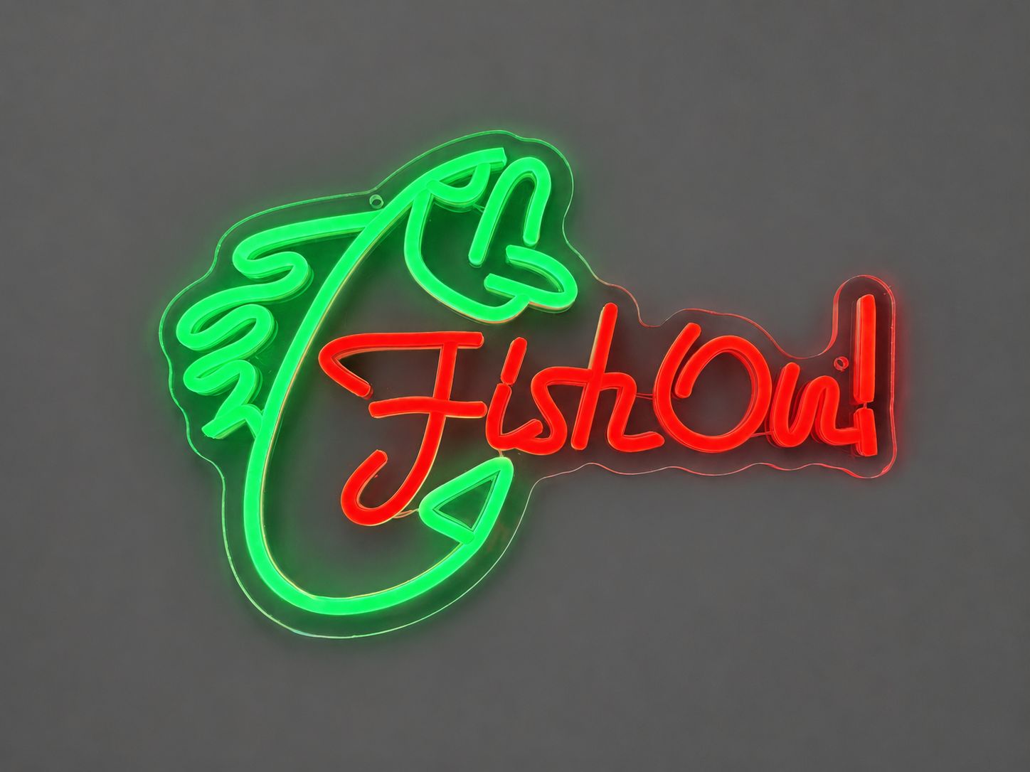 Fish On! LED Neon Sign