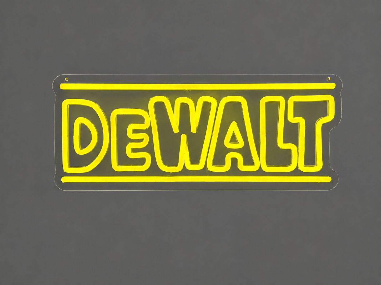DeWalt LED Neon Sign