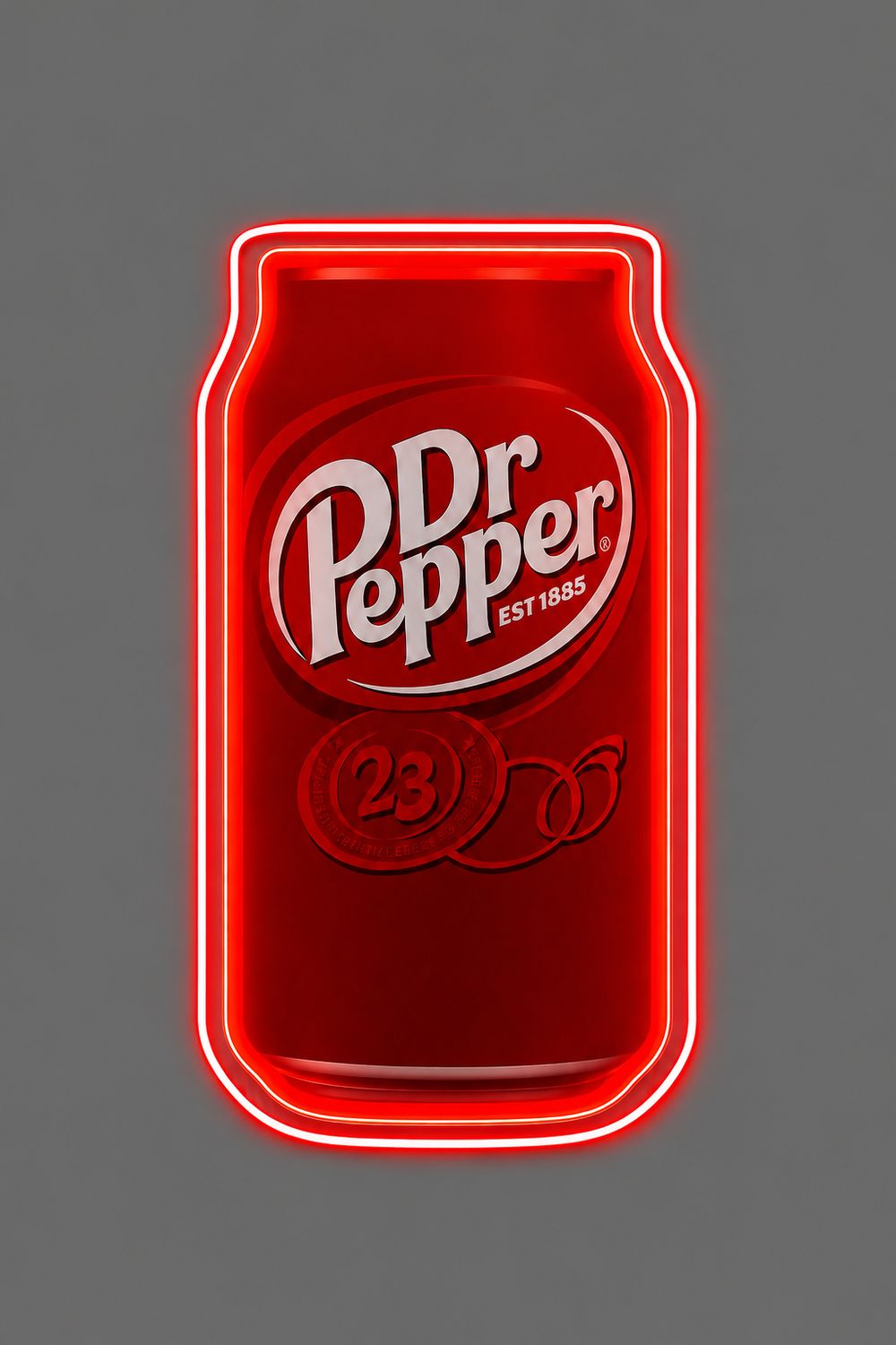 Dr Pepper Can LED Neon Sign