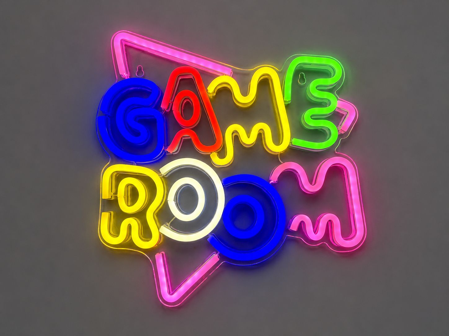 Game Room PINK LED Neon Sign
