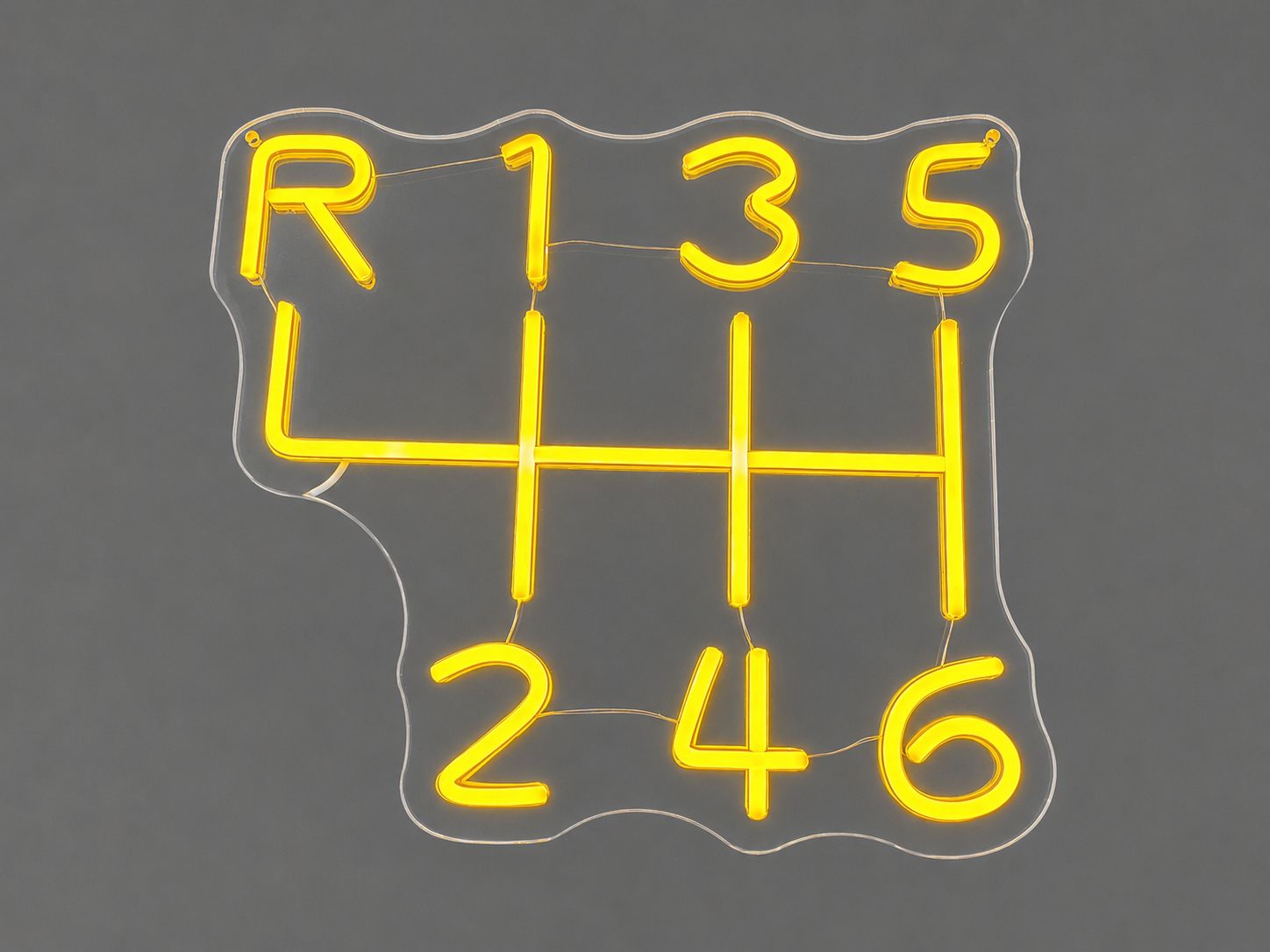 Gear Shifter LED Neon Sign