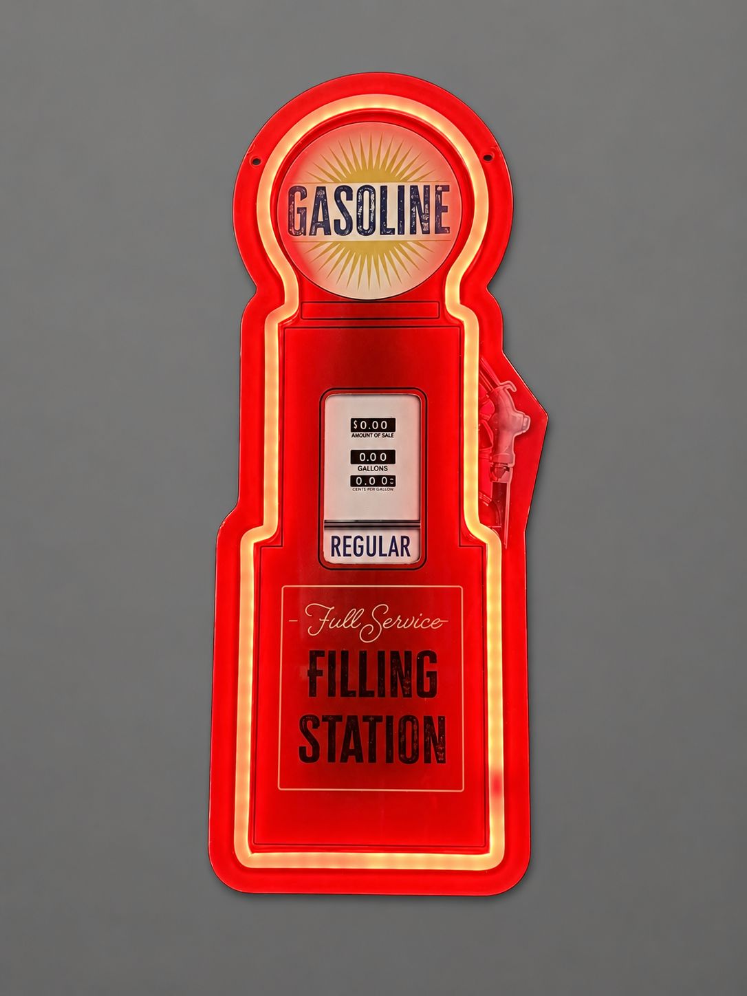 Gas Pump LED Neon Sign