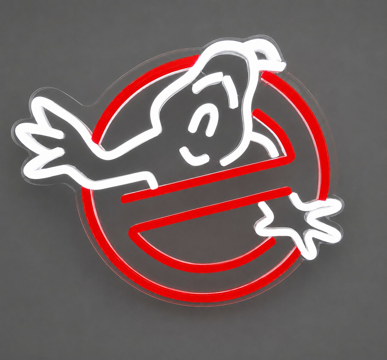 Ghostbusters-Style LED Neon Sign