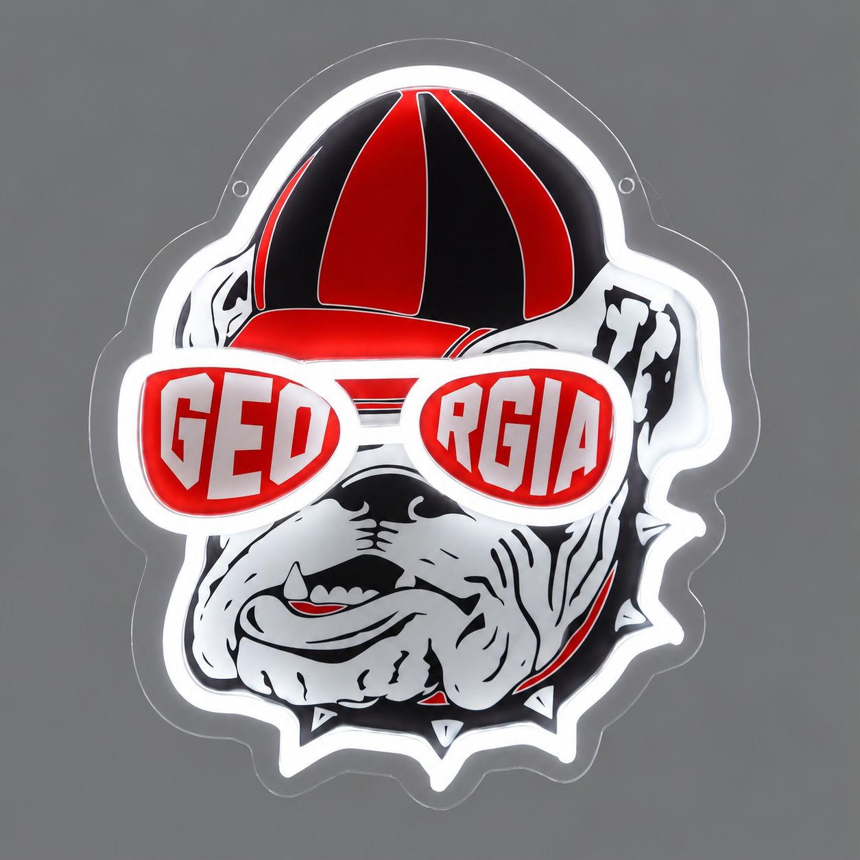 Georgia Bulldog LED Neon Sign