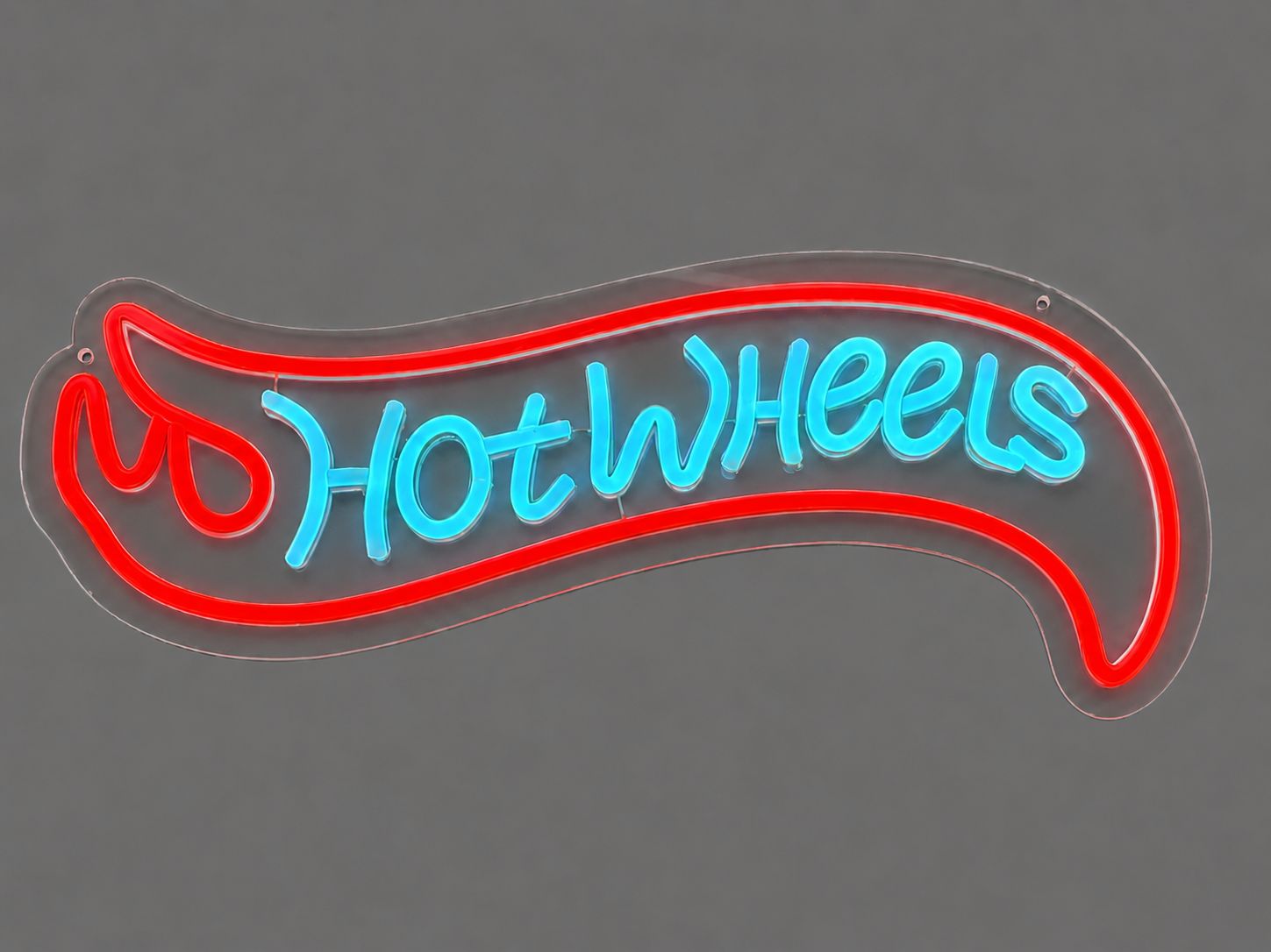 Hot Wheels WORD LED Neon Sign