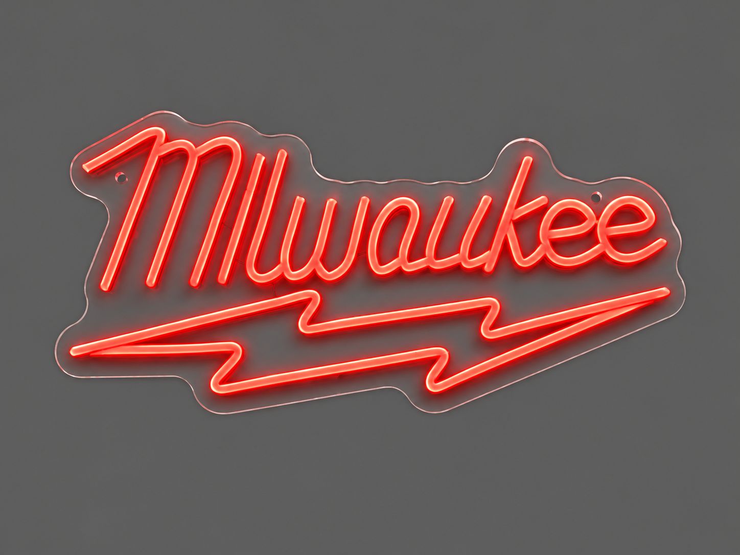 Milwaukee Tools LED Neon Sign