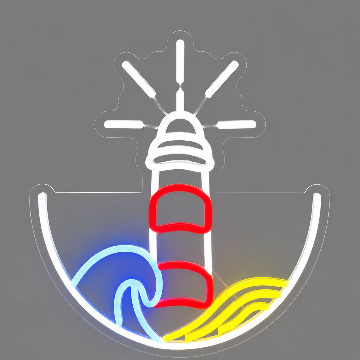 Lighthouse LED Neon Sign