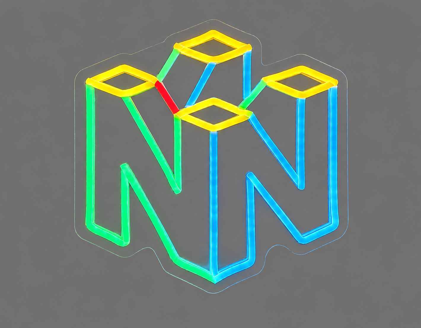 Nintendo 64 N64 Logo LED Neon Sign