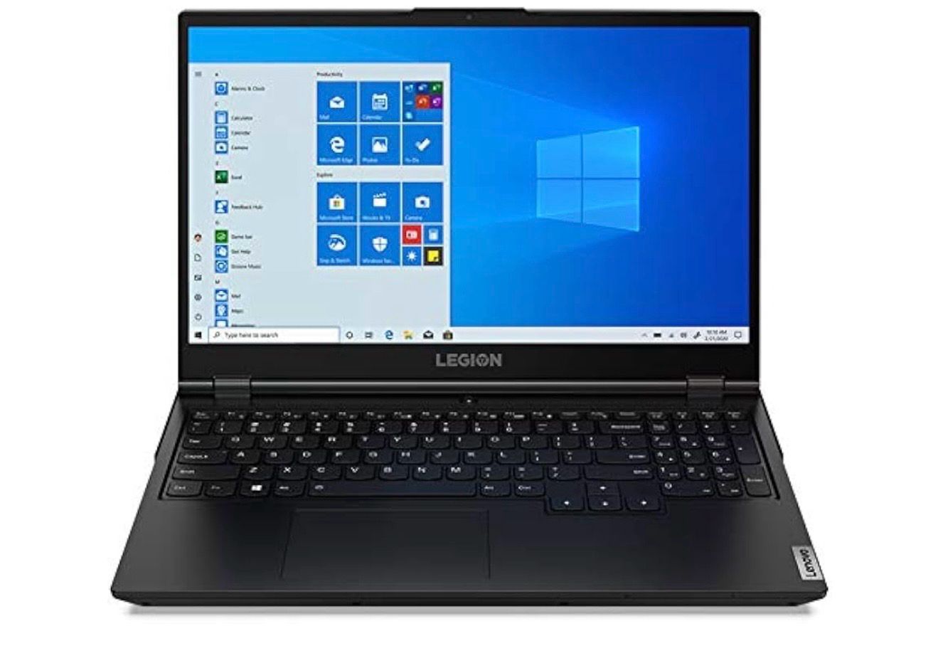 Lenovo Legion 5 Gaming Laptop, 15.6" FHD IPS Display, AMD Ryzen 5 4600H, Webcam, Backlit Keyboard, Wi-Fi 6, USB-C, HDMI, GeForce GTX 1650 Ti, Windows 10 Home, 8GB Memory, 256GB PCIe SSD + 1TB HDD