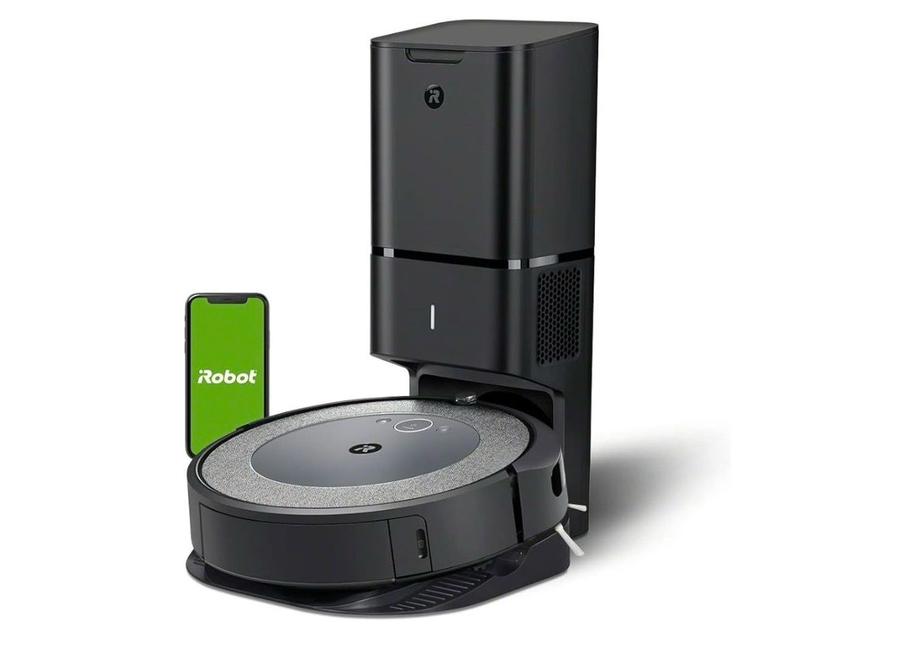iRobot Roomba i3+ EVO (3550) Self-Emptying Robot Vacuum – Now Clean by Room with Smart Mapping, Empties Itself for Up to 60 Days, Works with Alexa, Ideal for Pet Hair, Carpets​, Roomba i3+