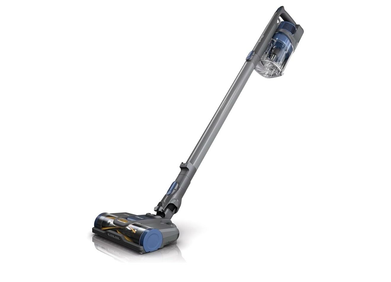 Shark WZ250 Pet Pro Cordless Stick Vacuum with PowerFins Brushroll, XL Capacity, Self-Cleaning BrushRoll, LED Headlights, 40min Runtime, Perfect for Pets, Blue