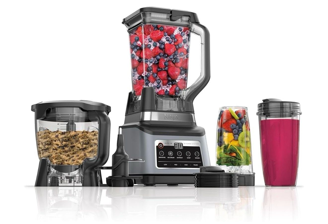 Ninja Professional Plus Kitchen System, 1400WP, Auto-iQ, Grey, BN801