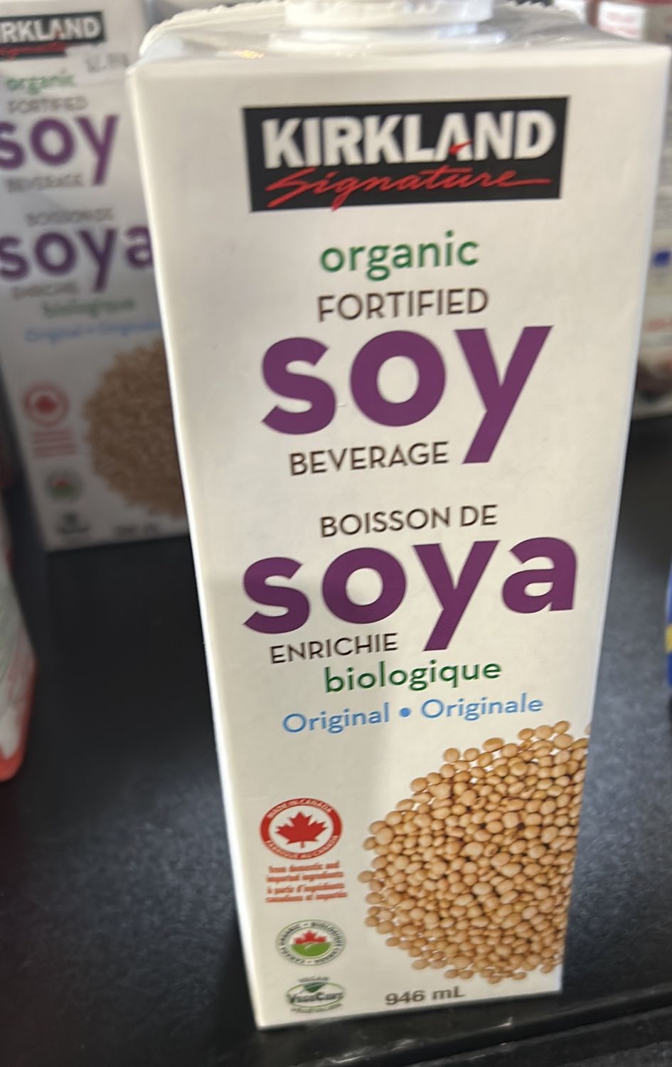 Kirkland-Organic-Soy Beverage (946ML)