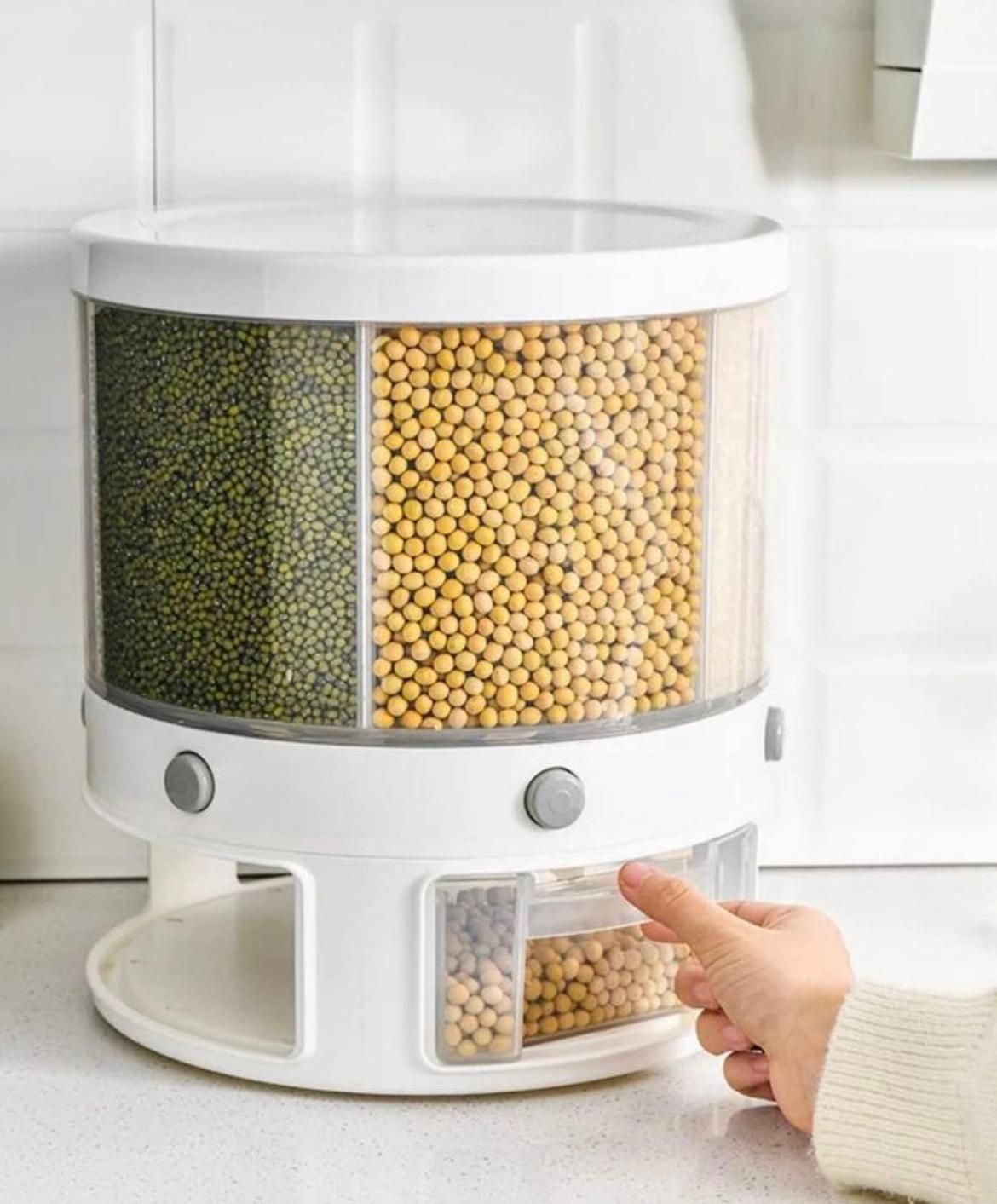 6 Grid Dry Food Dispenser