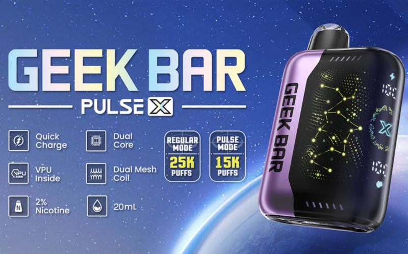 Geek Bar Pulse X Disposable - 25000 Puffs (5Pcs)