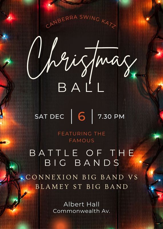 Battle of the Big Bands Christmas Ball - Single Ticket