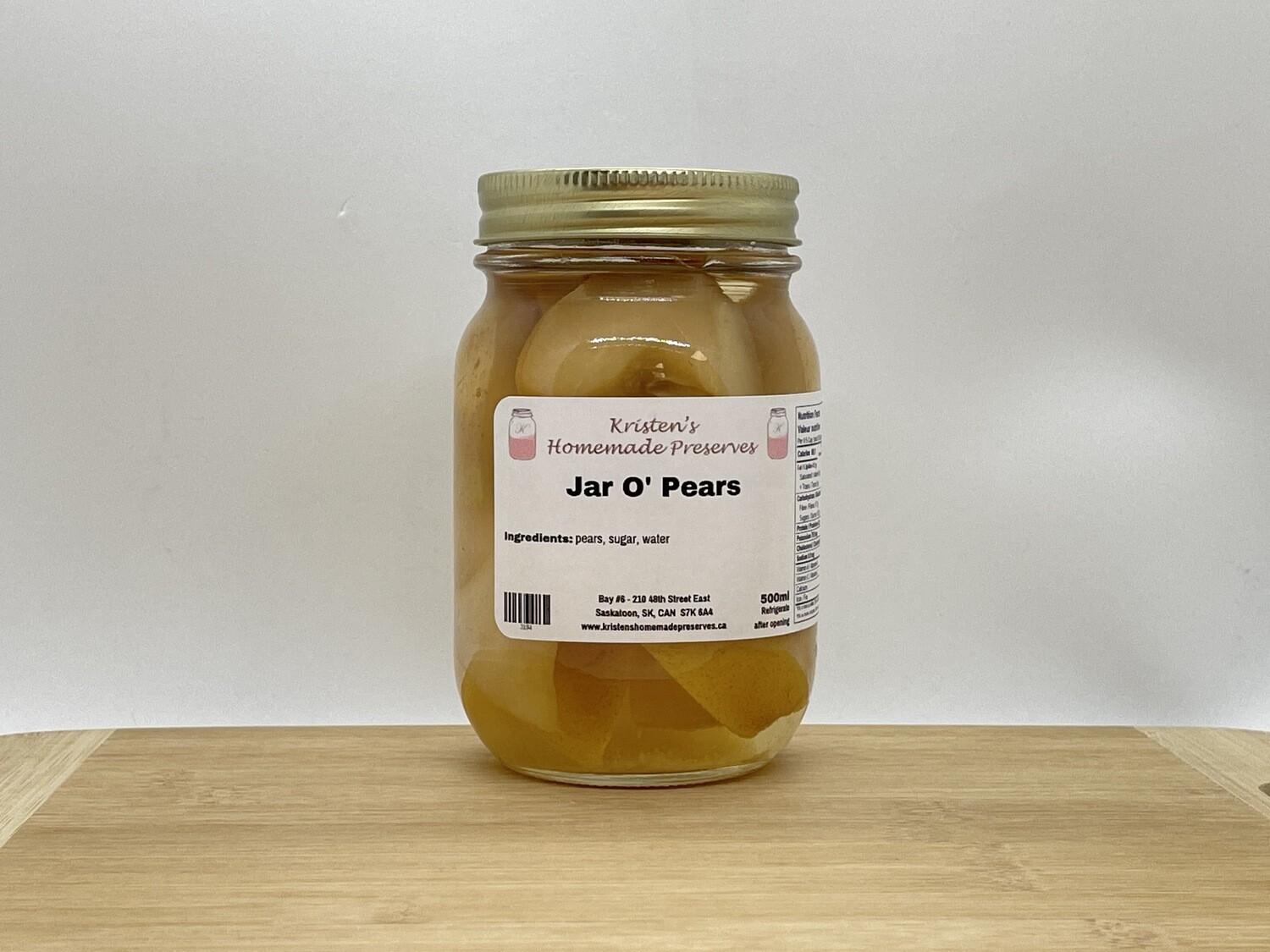 Jar O' Pears