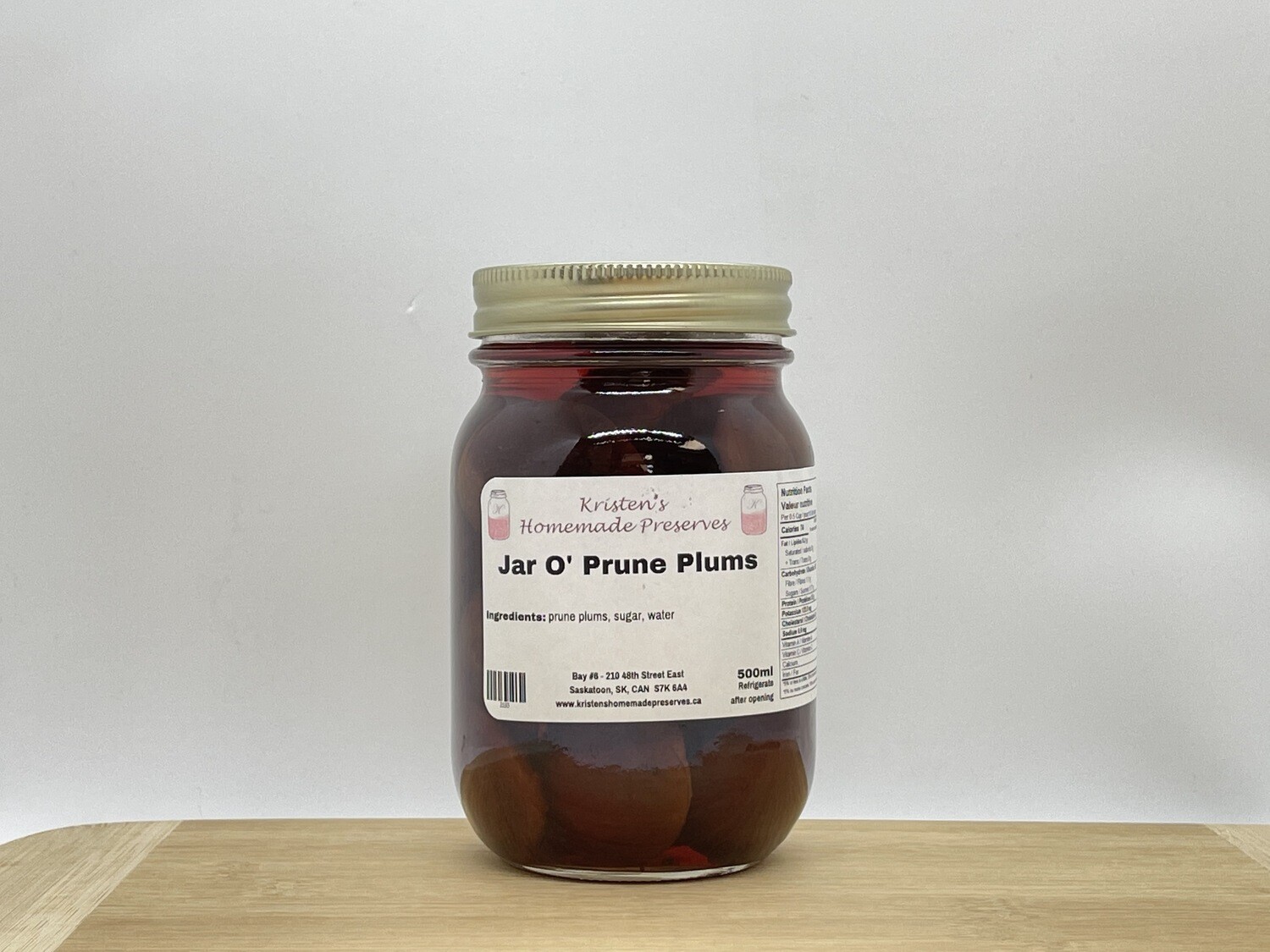 Jar O' Prune Plums